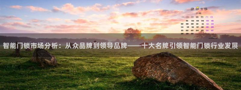 开丰娱乐千67五壹叁八：智能门锁市场分析：从众品牌到领导品牌