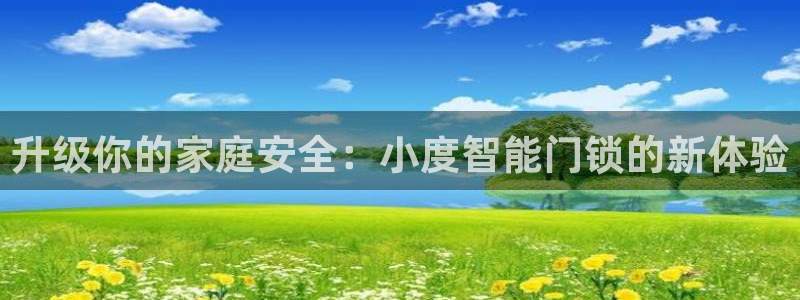 开丰娱乐违法吗：升级你的家庭安全：小度智能门锁的新体验