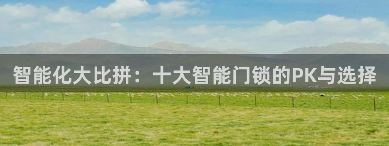 开丰娱乐于六七五一38：智能化大比拼：十大智能门锁的PK与选