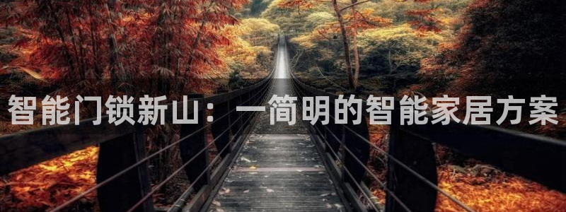 开丰娱乐登入地址是什么：智能门锁新山：一简明的智能家居方案