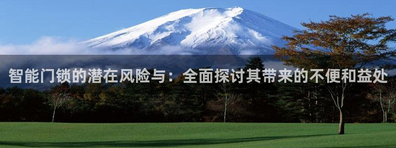 开丰娱乐：智能门锁的潜在风险与：全面探讨其带来的不便和益处