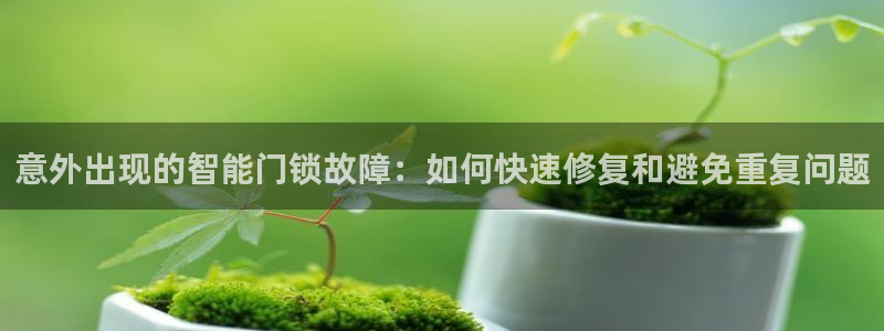 开丰娱乐登入地址在哪儿：意外出现的智能门锁故障：如何快速修复