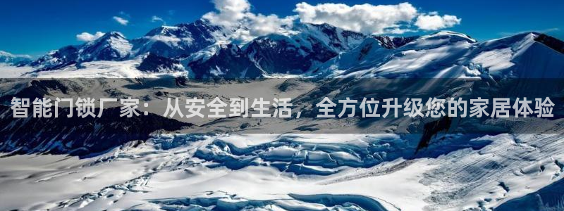 开丰娱乐注册自判官333OO：智能门锁厂家：从安全到生活，全