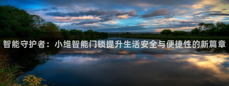 开丰娱乐会员中心：智能守护者：小维智能门锁提升生活安全与便捷