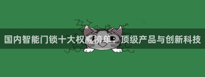 开丰娱乐登入地址是什么：国内智能门锁十大权威榜单：顶级产品与