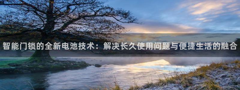 开丰娱乐山67五壹叁八：智能门锁的全新电池技术：解决长久使用