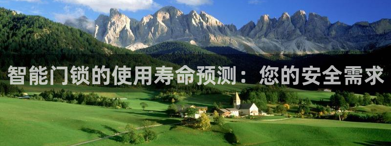 开丰娱乐登入地址在哪儿：智能门锁的使用寿命预测：您的安全需求